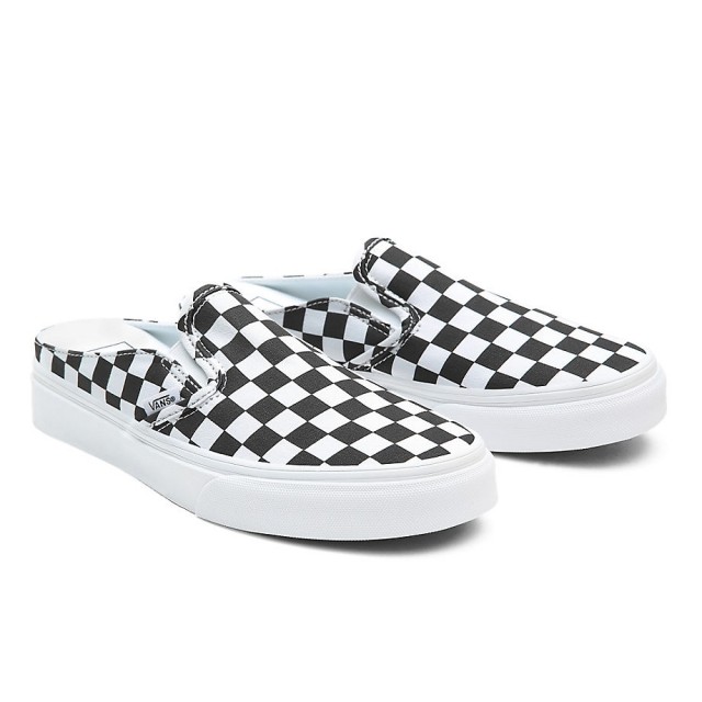 Мюли унисекс Vans Classic Slip-On Mule Checkerboard Black/True White