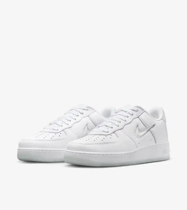 Кроссовки Nike Air Force 1 Color of the Month White/White/White