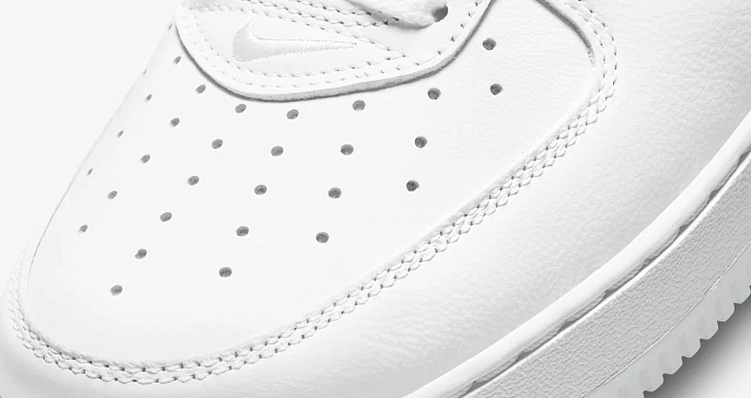 Кроссовки Nike Air Force 1 Color of the Month White/White/White