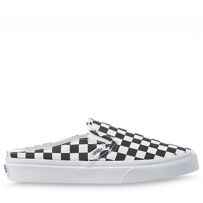 Мюли унисекс Vans Classic Slip-On Mule Checkerboard Black/True White