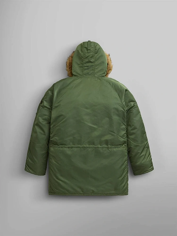 Мужская куртка парка Alpha Industries Heritage N-3B Parka Sage Green