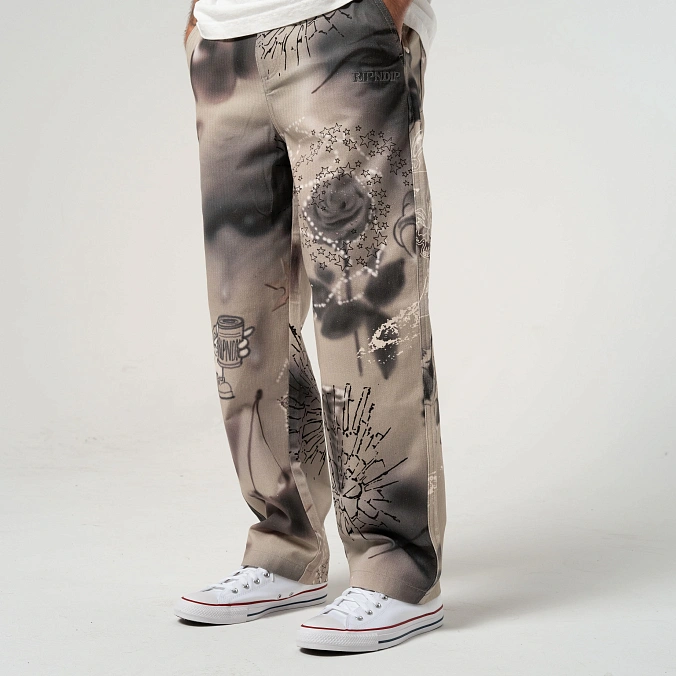 Брюки RIPNDIP Stargazing Carpenter Straight Leg Pants Multi
